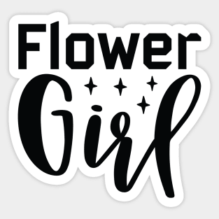 Flower Girl Bachelorette Party Sticker